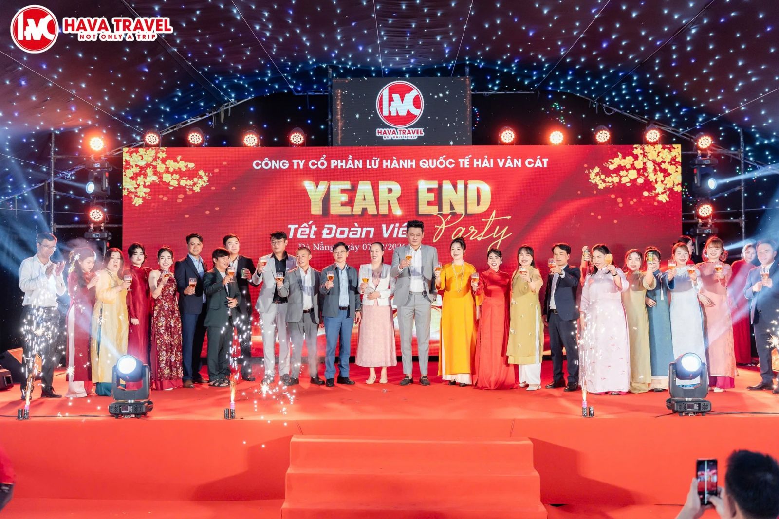 Gala Year End Party 2025 – Hành trình khép lại một năm rực rỡ của Hava Travel
