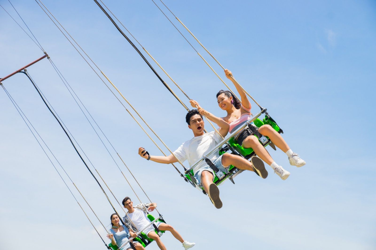 Khu trò chơi cảm giác mạnh tại VinWonders Nam Hội An