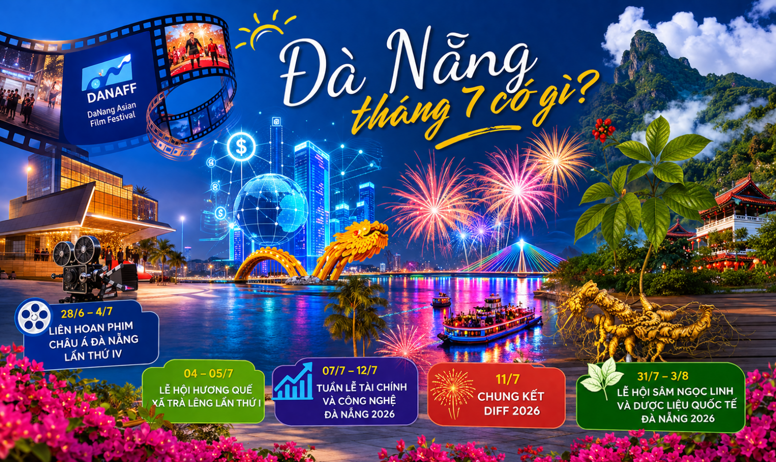 lệ hội Đà nẵng  tháng 7