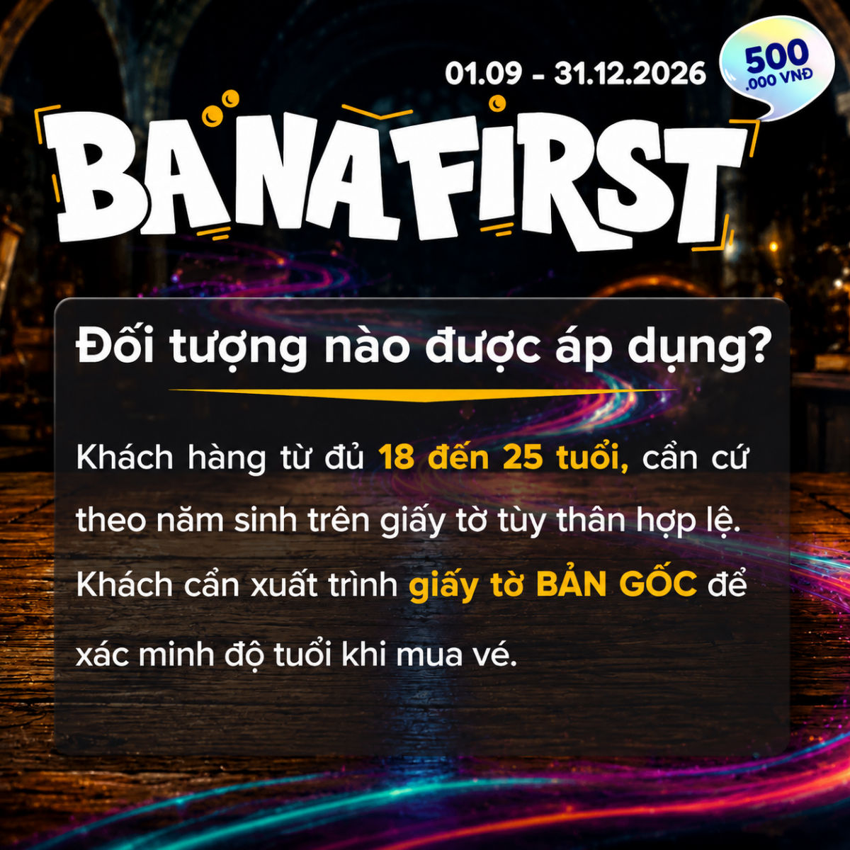 Giấy tờ tùy thân kiểm tra độ tuổi