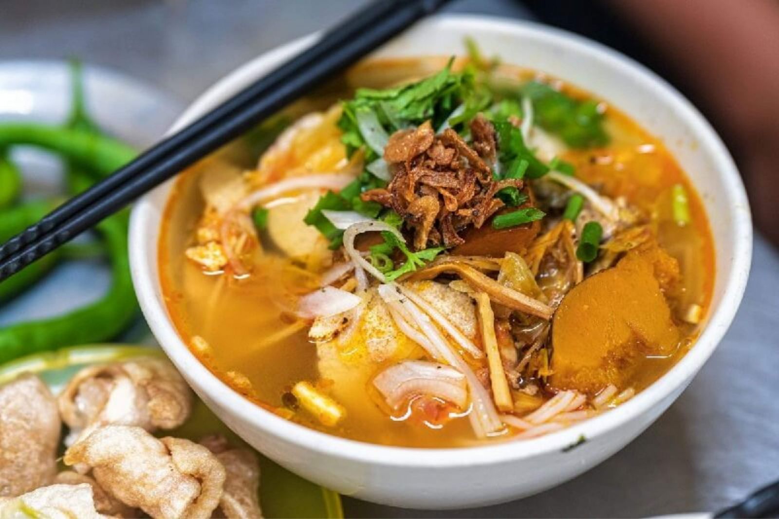 Bún chả cá Đà Nẵng thơm ngon đậm đà hương vị biển