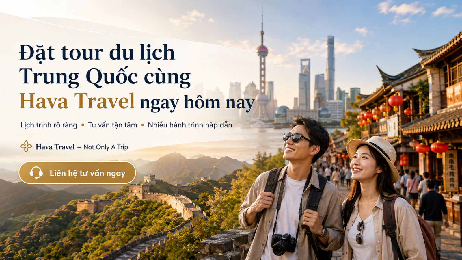 Đặt tour du lịch Trung Quốc tại Hava Travel