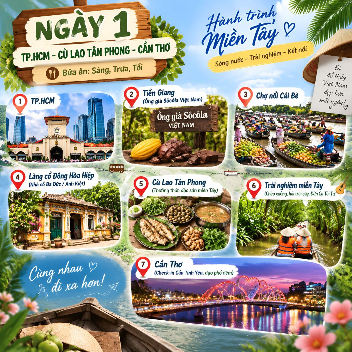 Lịch trình Ngày 1
