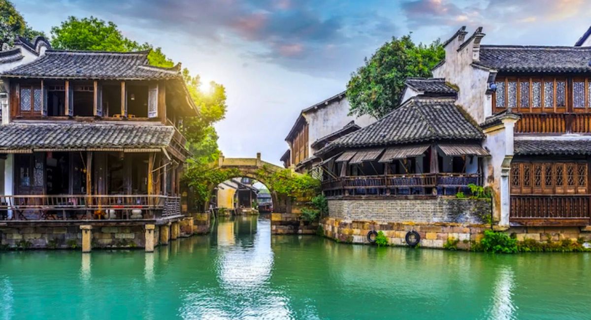 Vẻ đẹp sông nước bình yên tại Ô Trấn