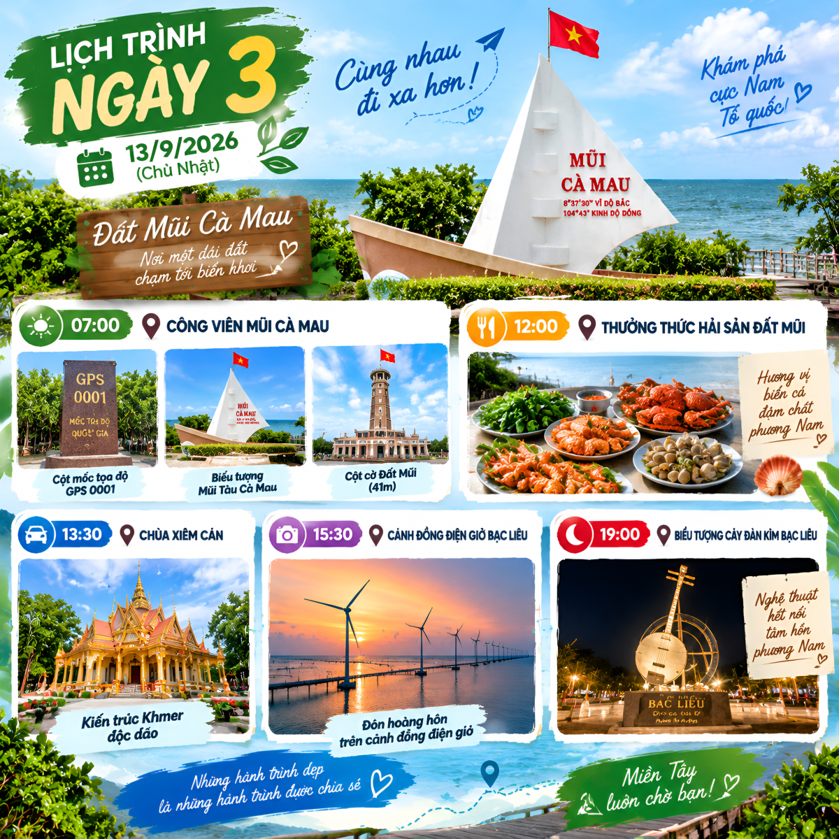 Lịch trình Ngày 3