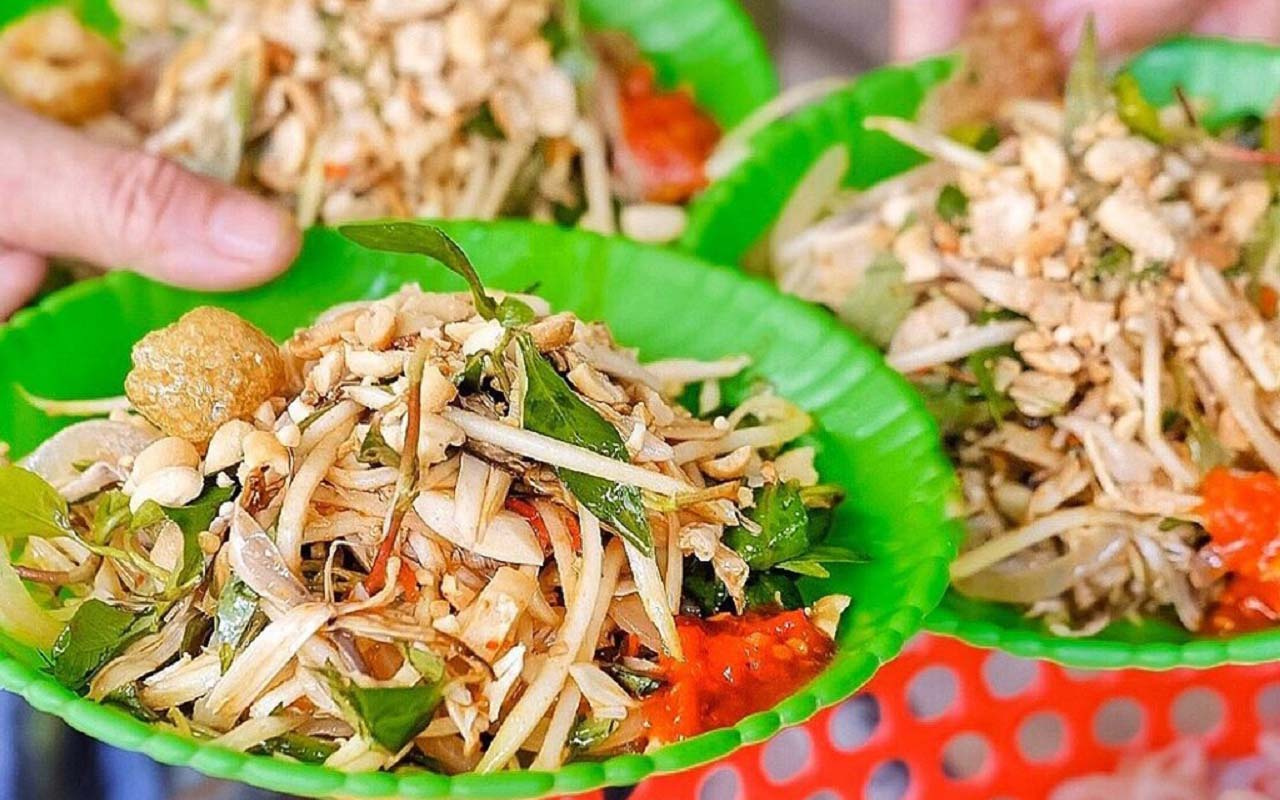 Mít trộn da heo đậu phộng Đà Nẵng