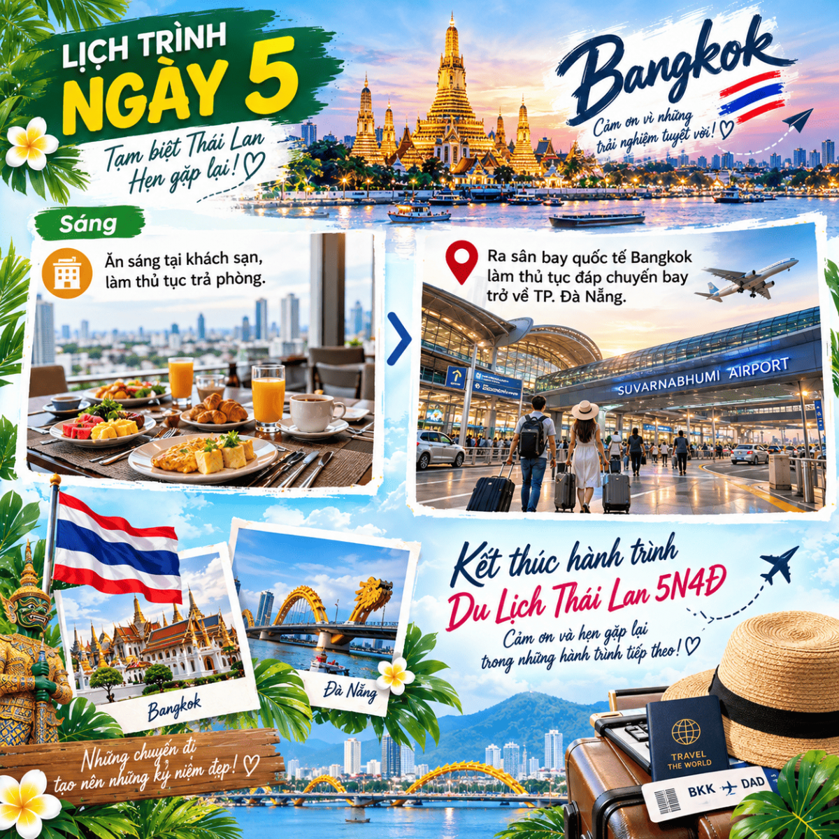 Ngày 5 Trở về Đà Nẵng