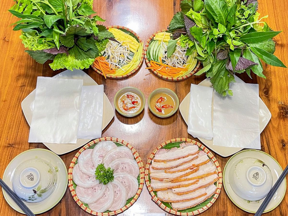 Bánh Tráng Cuốn Thịt Heo Quán Mậu